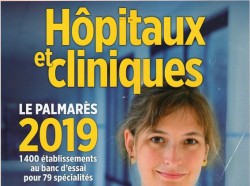 Le palmarès 2019 des hôpitaux et cliniques